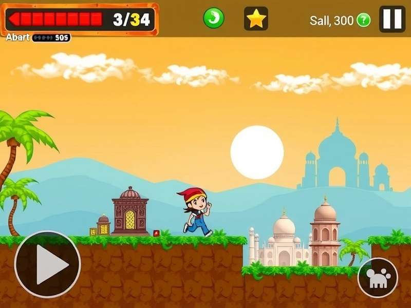 Incredible India Dash gameplay screenshot